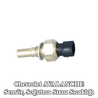 NRF Sensör, soğutma suyu sıcaklığı M12x1.5, conta halkası ile, conta/sızdırmazlık elemanları ile — 2000 Chevrolet Avalanche