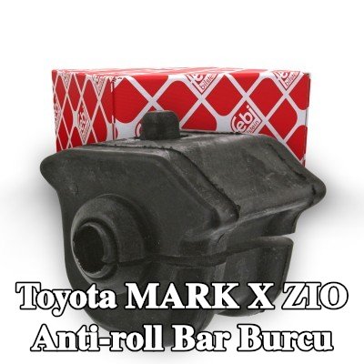 FEBI BILSTEIN Ön aks sağ anti-roll bar burcu, 21mm, Kauçuk — Toyota Mark X Zio