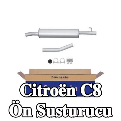 HELLA Ön susturucu Ön, montaj parçaları ile — Citroën C8