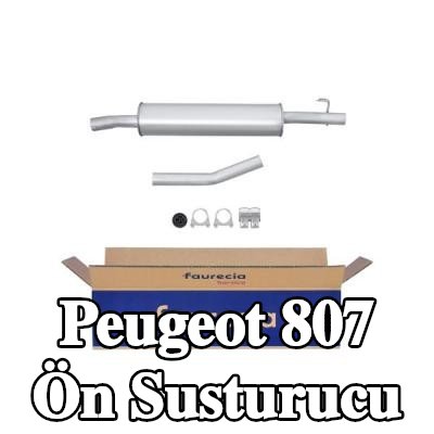 HELLA Ön susturucu Ön, montaj parçaları ile — Peugeot 807