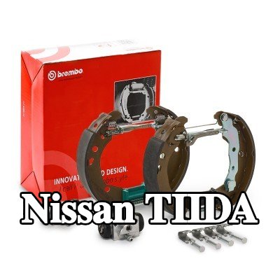 BREMBO طقم فرامل الأسطوانة KIT & FIT — Nissan Tiida