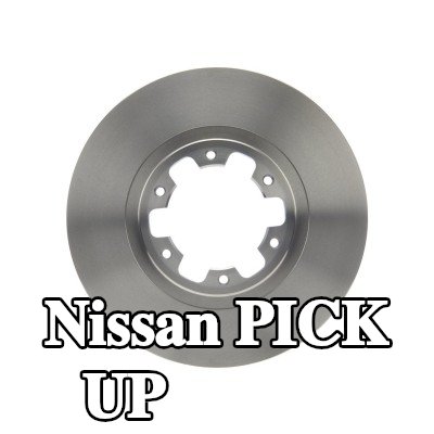 BOSCH القطر الخارجي لقرص المكابح: 300mm, مُهوى, مزود بفتحات تهوية داخلية, مشحم — Nissan Pick Up