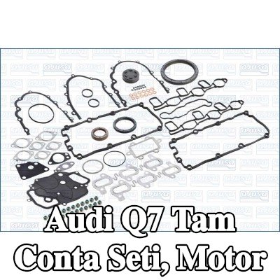 AJUSA Tam Conta Seti, silindir kapağı contasız motor, egzoz borusu contası dahil değil — 2011 Audi Q7