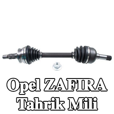 FEBI BILSTEIN Somunlu tahrik mili, Çatlak Pim ile — 2016 Opel Zafira