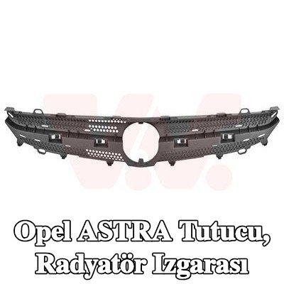 VAN WEZEL Tutucu, radyatör ızgarası — 2012 Opel Astra