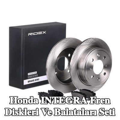 RIDEX Fren diskleri ve balataları seti Arka Aks, düz — 1990 Honda Integra