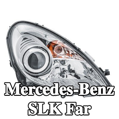 HELLA Far Sağ, D2S, D2S/H7, H7, PY21W, W5W, ampullü, parlak deşarj lambalı, ateşleyici ile, far seviyeleme motorlu, Gösterge Rengi: şeffaf — Mercedes-Benz Slk