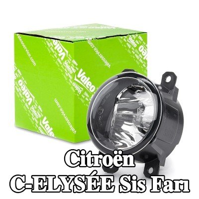 VALEO Sis Farı FOGSTAR, Sol, Sağ, H11, ampul ile — Citroën C-elysée