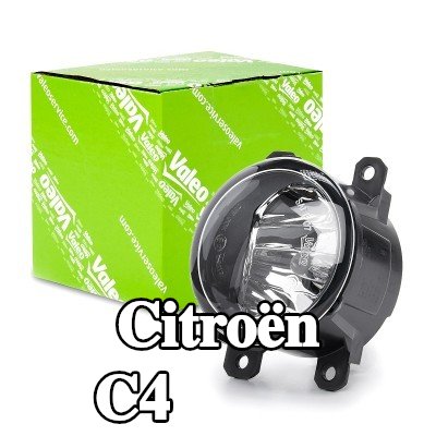 VALEO مصباح ضباب FOGSTAR, يسار, يمين, H11, مع لمبة — Citroën C4