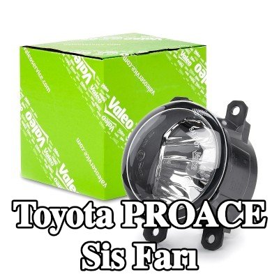 VALEO Sis Farı FOGSTAR, Sol, Sağ, H11, ampul ile — Toyota Proace