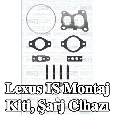 AJUSA Montaj Kiti, conta/sızdırmazlık elemanları ile şarj cihazı — Lexus Is