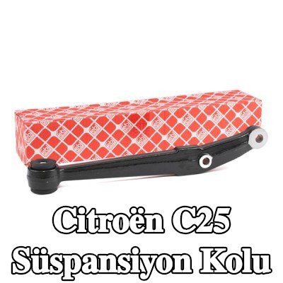 FEBI BILSTEIN Ön Aks Alt Süspansiyon Kolu, Sağ, Dökme Çelik, rotil olmadan, lastik yastıklı — Citroën C25