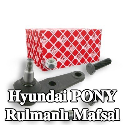 FEBI BILSTEIN OE Turbo Yeni rotil, Sol Ön Aks, Ön Aks Sağ, Alt, 16, 8mm, sabitleme/montaj malzemesi ile — Hyundai Pony