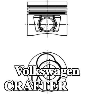 KOLBENSCHMIDT المكبس — 2010 Volkswagen Crafter