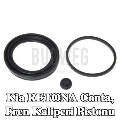 BUDWEG CALIPER Conta, fren kaliperi pistonu — Kia Retona
