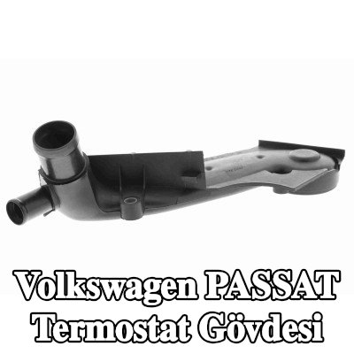 VEMO Termostat içermeyen termostat gövdesi, Orijinal VEMO Kalitesi — 2000 Volkswagen Passat