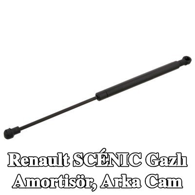 FEBI BILSTEIN Gaz Yayı, arka cam her iki taraf — Renault Scénic