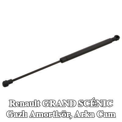 FEBI BILSTEIN Gaz Yayı, arka cam her iki taraf — Renault Grand Scénic