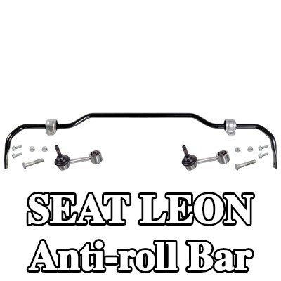 FEBI BILSTEIN Lastik bağlantı parçalı stabilizatör, Arka Aks, bağlantı çubuğu ile — 2012 SEAT Leon