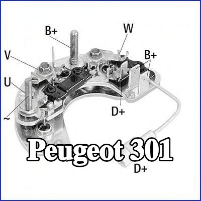 HITACHI المقوم، المولد — Peugeot 301