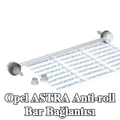 LEMFÖRDER Ön aks sol anti-roll bar bağlantısı, Ön Aks Sağ, 335mm, Çelik — Opel Astra