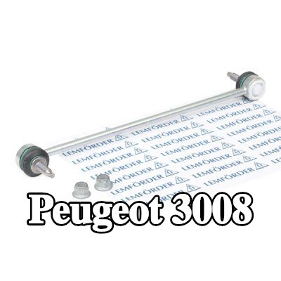 LEMFÖRDER وصلة قضيب مانع الانقلاب للمحور الأمامي الأيسر, المحور الأمامي الأيمن, 335mm, الفولاذ — Peugeot 3008
