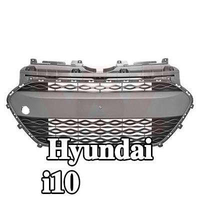VAN WEZEL شبكة المصد الأمامية, السفلي — 2016 Hyundai i10