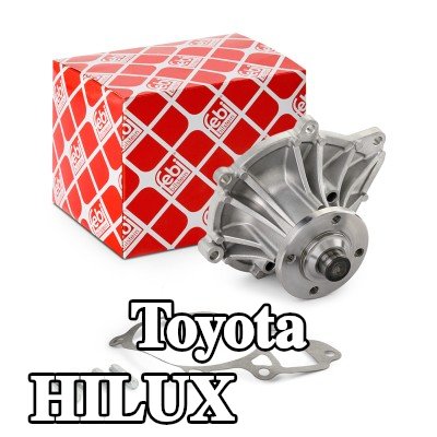 FEBI BILSTEIN مضخة مياه مع مسامير, مع حشية/مانع تسرب — 2012 Toyota Hilux