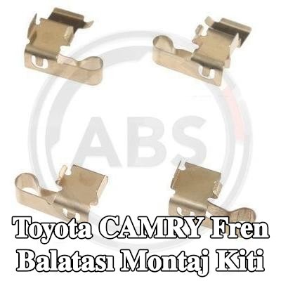 A.B.S. Fren balatası montaj kiti — 1990 Toyota Camry