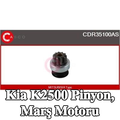 CASCO Pinyon, marş motoru — Kia K2500