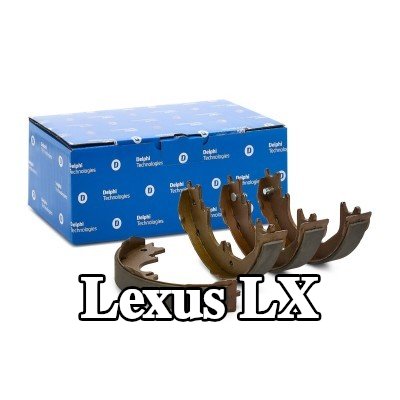 DELPHI مجموعة أحذية الفرامل — Lexus Lx