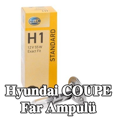 HELLA Far ampulü — 2000 Hyundai Coupe