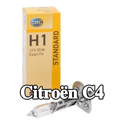 HELLA لمبة المصباح الأمامي — Citroën C4