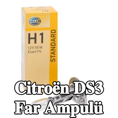 HELLA Far ampulü — Citroën Ds3