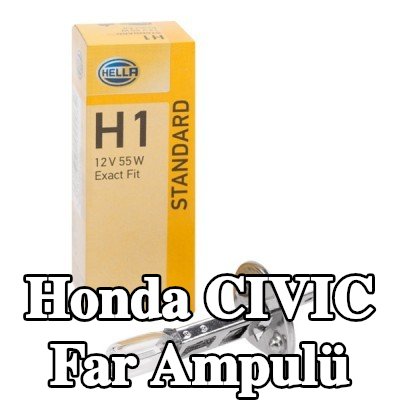 HELLA Far ampulü — 2012 Honda Civic