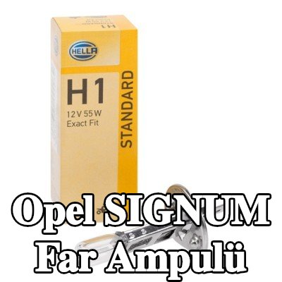 HELLA Far ampulü — Opel Signum