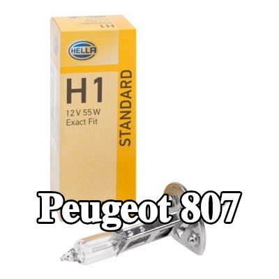 HELLA لمبة المصباح الأمامي — Peugeot 807