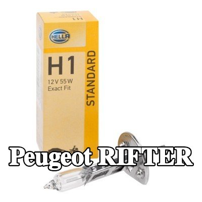 HELLA لمبة المصباح الأمامي — Peugeot Rifter