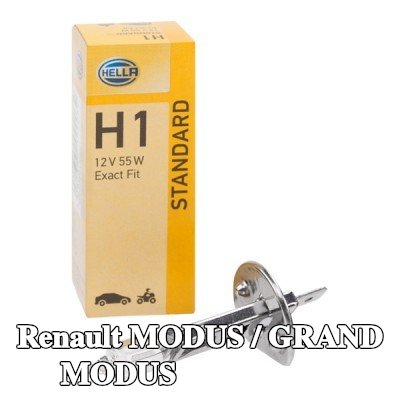 HELLA لمبة المصباح الأمامي — Renault Modus / Grand Modus
