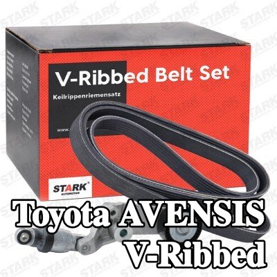 STARK مجموعة أحزمة V-Ribbed — 2000 Toyota Avensis