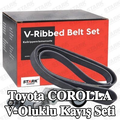STARK V-Oluklu Kayış Seti — 2000 Toyota Corolla
