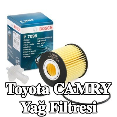 BOSCH Contalı/sızdırmazlık elemanlı yağ filtresi — Toyota Camry
