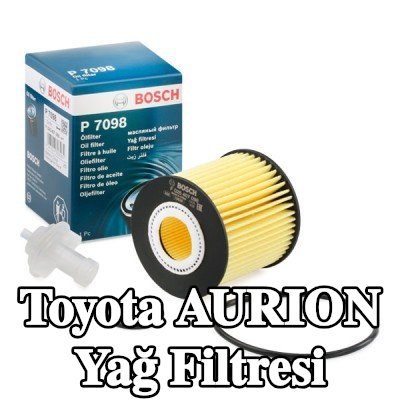 BOSCH Contalı/sızdırmazlık elemanlı yağ filtresi — Toyota Aurion