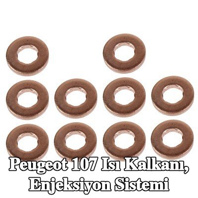 METZGER Isı Kalkanı, enjeksiyon sistemi — Peugeot 107