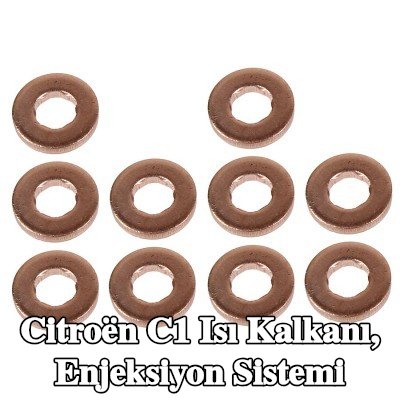 METZGER Isı Kalkanı, enjeksiyon sistemi — Citroën C1