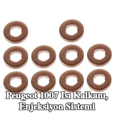 METZGER Isı Kalkanı, enjeksiyon sistemi — 2005 Peugeot 1007