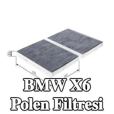 BOSCH Polen filtresi Aktif Karbon Filtresi, Partikül Filtresi — BMW X6