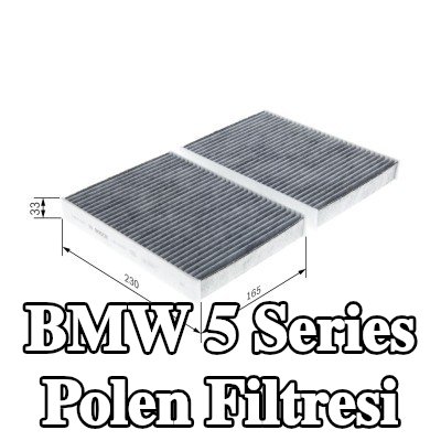 BOSCH Polen filtresi Aktif Karbon Filtresi, Partikül Filtresi — BMW 5 Series