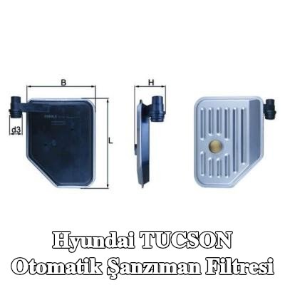 MAHLE Otomatik şanzıman filtresi — 2004 Hyundai Tucson