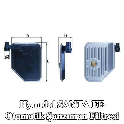 MAHLE Otomatik şanzıman filtresi — 2012 Hyundai Santa Fe